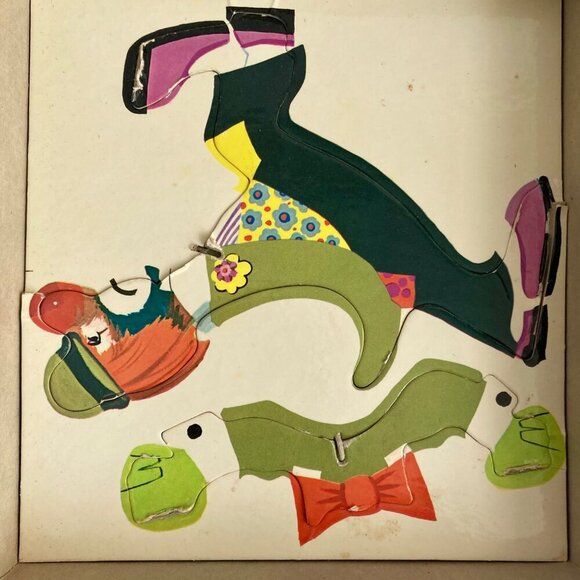 Vintage 1967 Whitman Tilty Balancing Clown Game RARE! - Picture 7 of 8